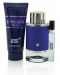 Mont Blanc Explorer Ultra Blue Set - Apă de parfum, 100 și 7.5 ml + Gel de duș, 100 ml - 2t