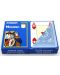 Carduri din plastic Modiano Jumbo Index - 4 Corner (albastru) - 2t