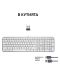 Tastatură multimedia Logitech - MX Keys S, fără fir, gri deschis - 10t