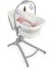 Leagan multifunctional 4 in 1 Chicco  - Baby Hug Air, White snow - 5t