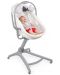 Leagan multifunctional 4 in 1 Chicco  - Baby Hug Air, White snow - 4t