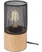 Lampa de masă Rabalux - Callum 74040, E27, 1 x 25 W, maro-negru - 2t