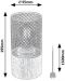 Lampa de masă Rabalux - Callum 74040, E27, 1 x 25 W, maro-negru - 7t
