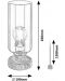 Lampa de masă Rabalux - Tanno 74120, E27, 1 x 25 W, maro - 5t