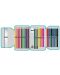 Penar cu accesorii S. Cool - Rainbow, c 1 fermoar, 32 piese - 2t