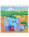 Puzzle educațional Joc Movil - Elefant, 14 piese - 1t