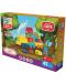 Constructor educațional Play Blox - Tren, 41 piese - 1t