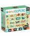 Joc educativ Headu Montessori - Domino cu animale - 1t