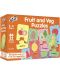 Puzzle educațional Galt - Fructe și legume - 1t