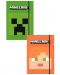 Dosar cu elastic Minecraft Pixel - 2 tipuri, sortiment - 1t