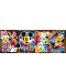 Puzzle panoramic Clementoni din 1000 piese - Mickey Mouse și prietenii - 2t