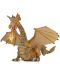 Figurina Papo The Enchanted World – Dragon care suflă foc, auriu - 1t