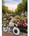 Puzzle Ravensburger din 1000 piese - Bicicletă și flori în Amsterdam - 2t