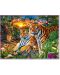 Puzzle Castorland din 2000 de piese - familia Tigrilor - 1t