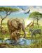 Puzzle Ravensburger 3 x 49 piese - Regatul animalelor - 4t