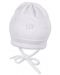 Pălărie pentru copii din bumbac tricotata Sterntaler - 41 cm, 4-5 luni, albă - 1t