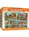 Puzzle Master Pieces 12 in 1 - Garden and country scenes - 1t