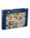 Puzzle Bluebird de 1000 piese - Christmas Stamps - 1t