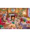  Puzzle Falcon din 4x1000 piese - Falcon - Family Time at Christmas - 4t
