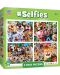 Puzzle Master Pieces 4 in 1 -Selfies 4-Pack - 1t