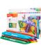 Creioane colorate Deli Color Emotion - EC20010, 18 culori - 1t