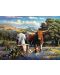 Puzzle Ravensburger 500 de piese - Familia Beautiful Longhorn  - 2t