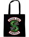 Geanta de cumparaturi Logoshirt Television: Riverdale - South Side Serpents	 - 1t