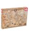 Puzzle Educa de 1000 piese - Harta antica a lumii - 1t