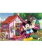 Puzzle Trefl de 60 piese - Mickey si Minnie Mouse in gradina - 2t