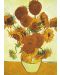 Puzzle Educa din 2 x 1000 de piese - Vincent van Gogh, Sunflowers and Café Terrace at Night - 3t