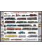 Puzzle Eurographics de 500 piese - History of Trains - 2t