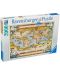 Puzzle cu harta lumii de 2000 de piese Ravensburger - 1t