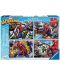 Puzzle Ravensburger 4 de cate 100 piese - Spiderman - 1t