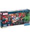 Puzzle panoramic Clementoni din 1000 piese - Eroii Marvel în acțiune - 1t