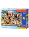 Puzzle Castorland din 200 de piese - Animale din savana - 1t