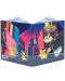 Ultra Pro Pokemon TCG: Seria Gallery - Shimmering Skyline - Portofoliu cu 4 buzunare pentru depozitarea cărților de joc - 1t
