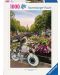 Puzzle Ravensburger din 1000 piese - Bicicletă și flori în Amsterdam - 1t