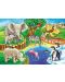 Puzzle Ravensburger 2 de cate 12 piese - Animale in gradina zoologica - 2t