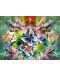 Grafika Puzzle de 1500 de piese - Flori de primăvară și fluturi - 2t