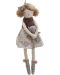 Papusa din carpa The Puppet Company - Macy cu ursulet, 60 cm - 1t