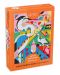 Puzzle Trefl din 500 de piese - Păsări colorate - 1t