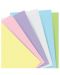Rezerva pentru Notebook Filofax A5 - Hartie pastel liniata	 - 1t