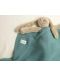 Pătură din bumbac Cotton Hug - Organic, 80 x 100 cm, Salvia - 3t