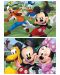 Puzzle Educa de 2 x 50 piese - Mickey si prietenii - 2t