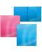 Dosar cu bandă elastică Erich Krause - Glossy Bubble Gum, A5+,roz - 1t