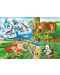 Puzzle Ravensburger 2 de cate 12 piese - Animale in gradina zoologica - 3t