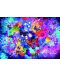 Puzzle Grafika de 1500 de piese - Flori și fluturi colorați - 2t