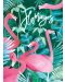 Puzzle Clementoni de 500 piese - Fantastic Animals Flamingos - 2t