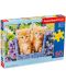 Castorland Puzzle de 60 de piese - Baby Kittens  - 1t