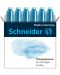 Cartuș pentru stilou Schneider - albastru ghețar, 6 buc - 1t